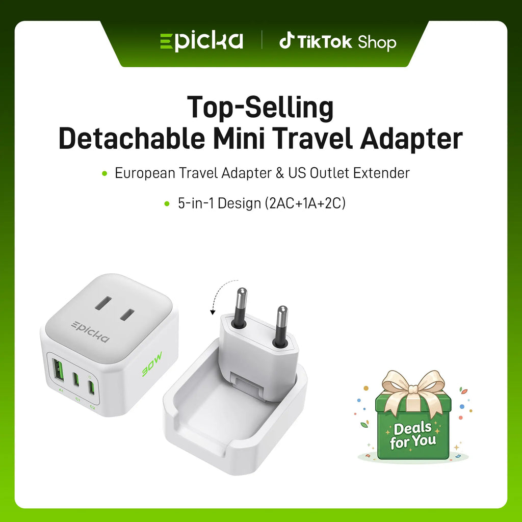 Hybrid Mini 30W Fast Charging Travel Adapter