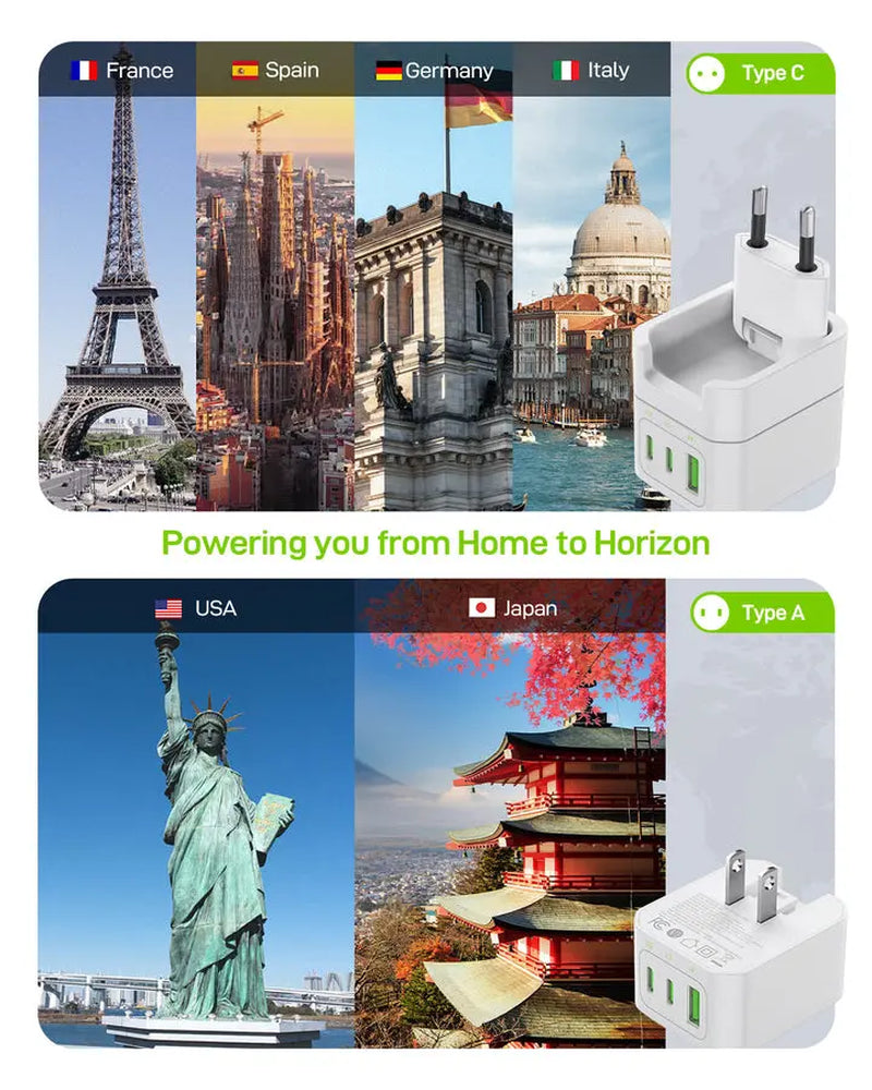Hybrid Mini 30W Fast Charging Travel Adapter