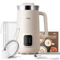 Bear 8-in-1 Nut Milk Maker: Create Fresh Soy, Almond, Oat Milk & More with Self-Cleaning and Delay Features