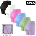 【LOCAL SHIPPING】1/3/4/6-PACK NO FRONT SEAM & BUTT LIFTING SHORTS with Pockets S-2XL - 2026 New Women'S High Waist Tummy Control 5'' Shorts with 1'' Elastic Waistband Yoga Wear Fitness Yoga Gym Activewear