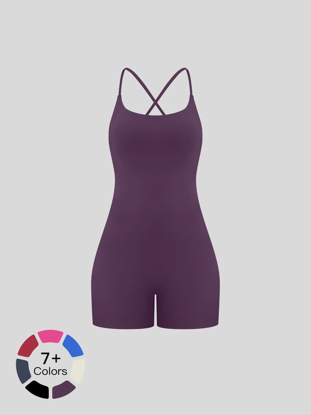 Cross-Border Backless Yoga, Fitness Dance Bodysuit, Butt Lifting, Ruched Micro Flare, Seamless Design, Ideal for Workout & Dance, Sleeveless Yoga Jumpsuits, Activewear Jumpsuit