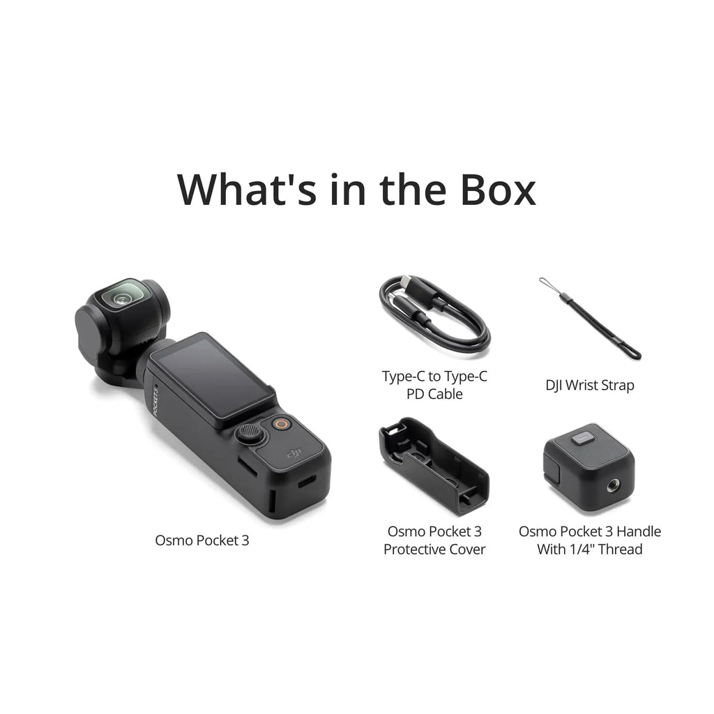 Capture Your World with the DJI Osmo Pocket 3: The Ultimate Vlogging Camera Featuring 1'' CMOS Sensor and Stunning 4K/120fps Video